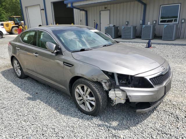 5XXGN4A76DG218399 - 2013 KIA OPTIMA EX GRAY photo 4