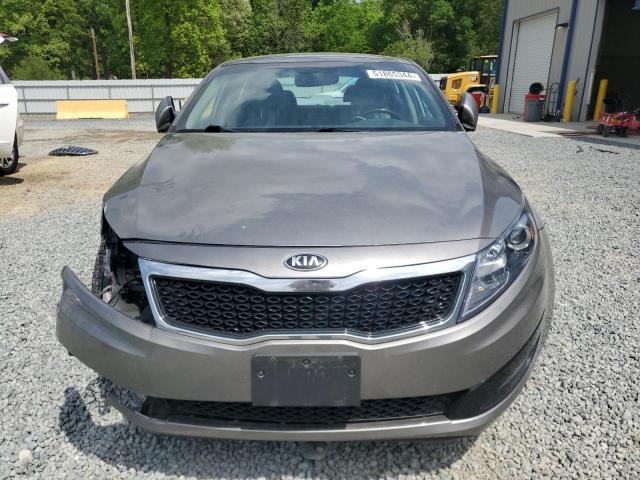 5XXGN4A76DG218399 - 2013 KIA OPTIMA EX GRAY photo 5