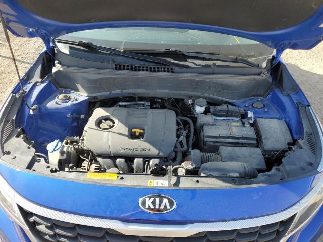 KNDEPCAA0M7123160 - 2021 KIA SELTOS LX BLUE photo 12