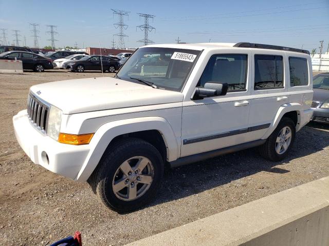 1J8HG48K48C231319 - 2008 JEEP COMMANDER SPORT Weiß Foto 1