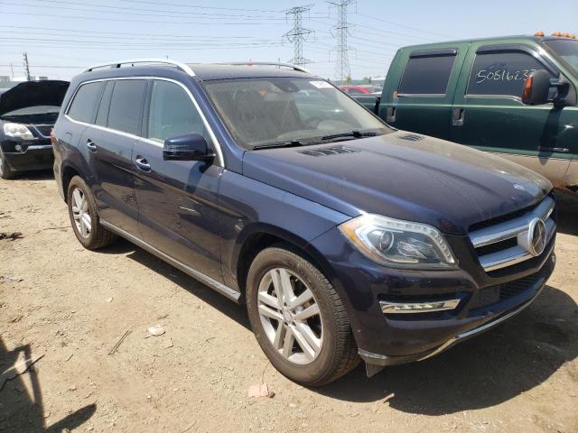 4JGDF2EE1EA356874 - 2014 MERCEDES-BENZ GL 350 BLUETEC BLUE photo 4