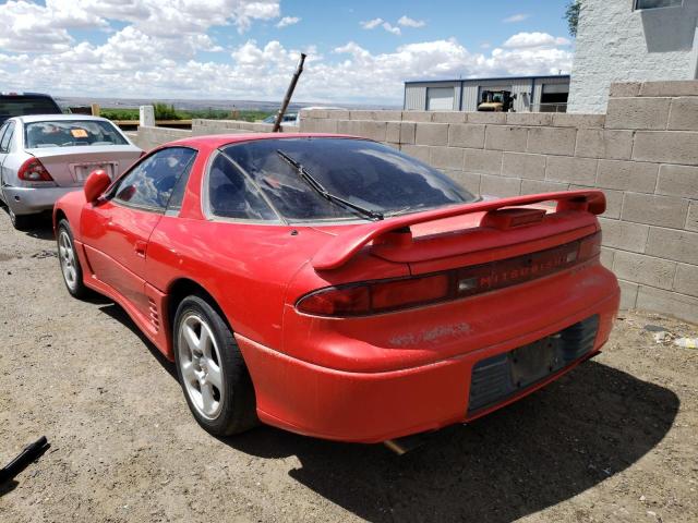 JA3XE74C2NY021100 - 1992 MITSUBISHI 3000 GT VR4 RED photo 2