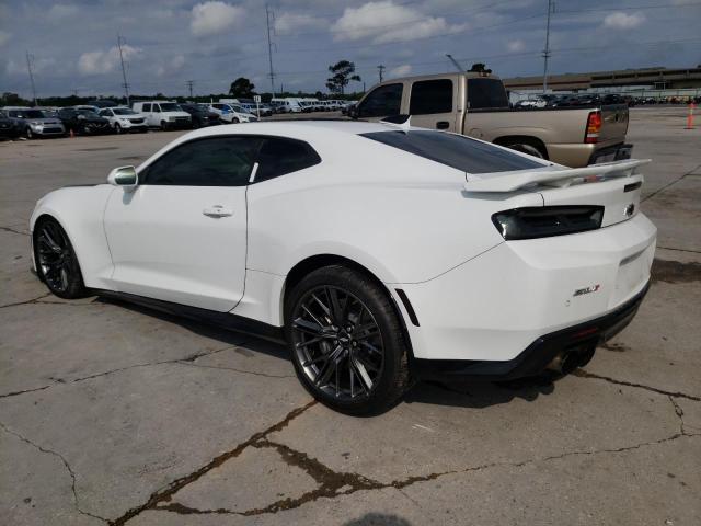 1G1FJ1R67J0120182 - 2018 CHEVROLET CAMARO ZL1 WHITE photo 2