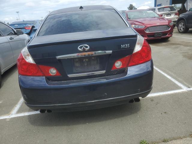 JNKAY01E36M113044 - 2006 INFINITI M35 BASE BLUE photo 6