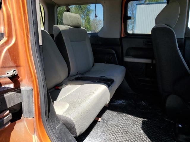 5J6YH28798L006215 - 2008 HONDA ELEMENT EX ORANGE photo 10