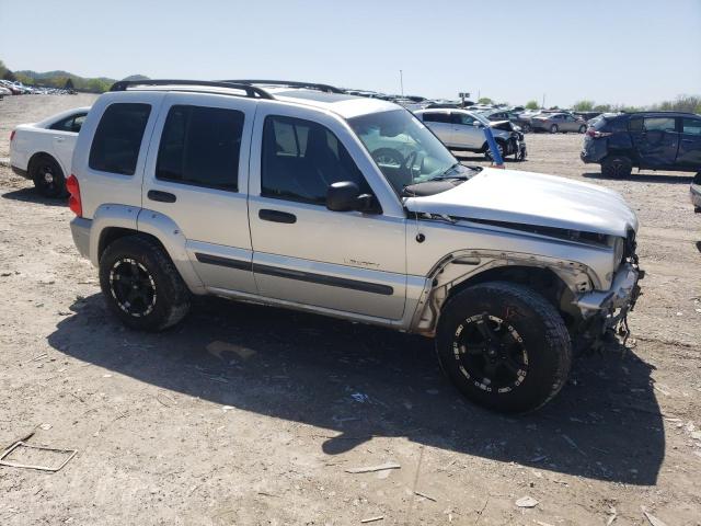 1J4GL38K64W207714 - 2004 JEEP LIBERTY RENEGADE 银色 照片 4