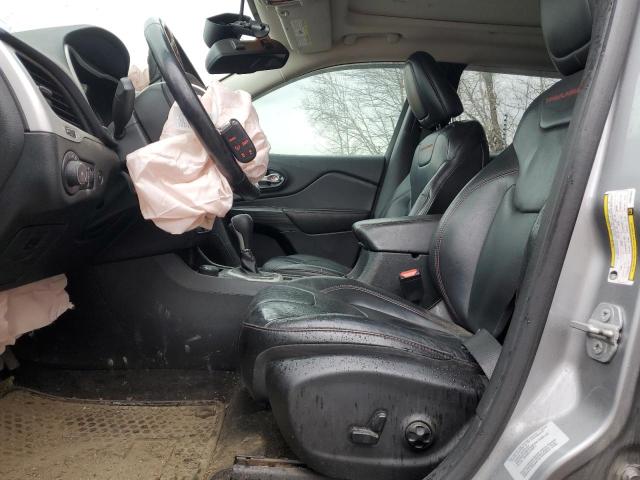 1C4PJMBS7FW625843 - 2015 JEEP CHEROKEE TRAILHAWK ვერცხლისფერი ფოტო 7