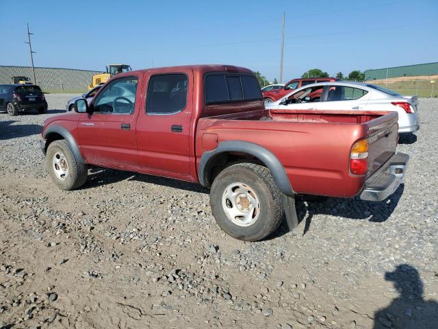 5TEGN92N14Z327929 - 2004 TOYOTA TACOMA DOUBLE CAB PRERUNNER RED photo 2