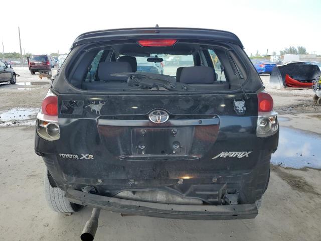 2T1KR32E78C707591 - 2008 TOYOTA COROLLA MA XR BLACK photo 6