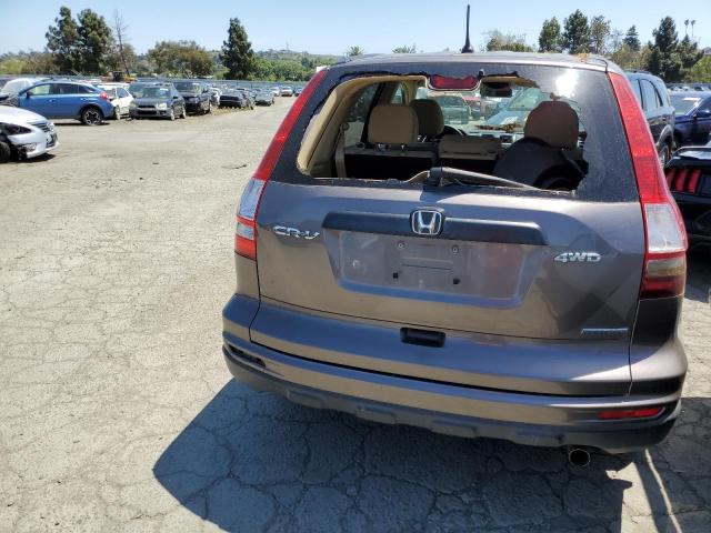 5J6RE4H45BL092788 - 2011 HONDA CR-V SE GRAY photo 6