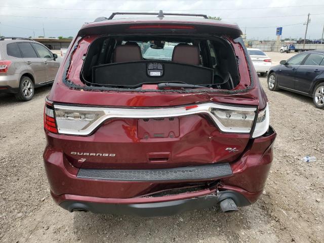 1C4SDJCT4PC578281 - 2023 DODGE DURANGO R/T MAROON photo 6