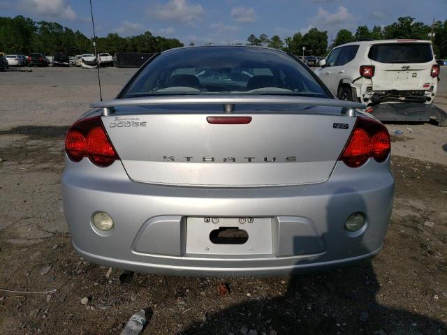 4B3AG42G33E184679 - 2003 DODGE STRATUS SE SILVER photo 6