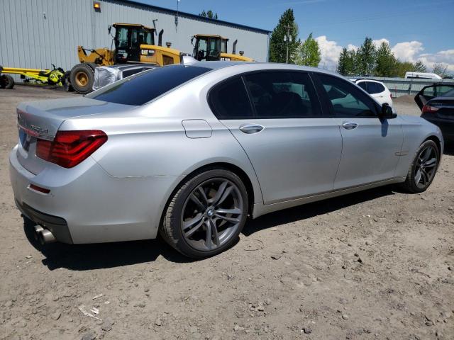 WBAYG6C50FD383705 - 2015 BMW 740 LD XDRIVE SILVER photo 3