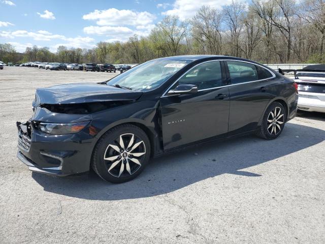 1G1ZE5ST3HF182047 - 2017 CHEVROLET MALIBU LT BLACK photo 1