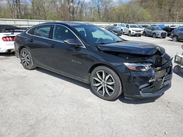 1G1ZE5ST3HF182047 - 2017 CHEVROLET MALIBU LT BLACK photo 4