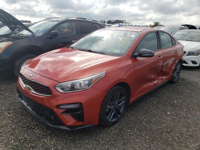 3KPF34AD8LE253945 - 2020 KIA FORTE GT LINE RED photo 2