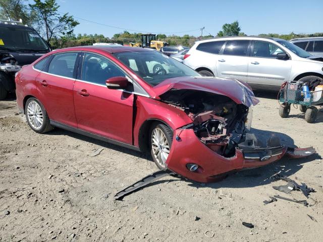 1FADP3J24EL234149 - 2014 FORD FOCUS TITANIUM RED photo 4