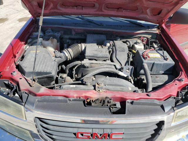 1GTDT136768166105 - 2006 GMC CANYON MAROON photo 11