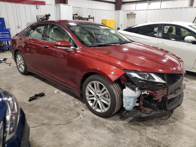 3LN6L2LU1ER805472 - 2014 LINCOLN MKZ HYBRID ORANGE photo 4