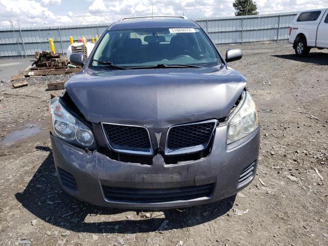 5Y2SP67849Z464890 - 2009 PONTIAC VIBE GRAY photo 5