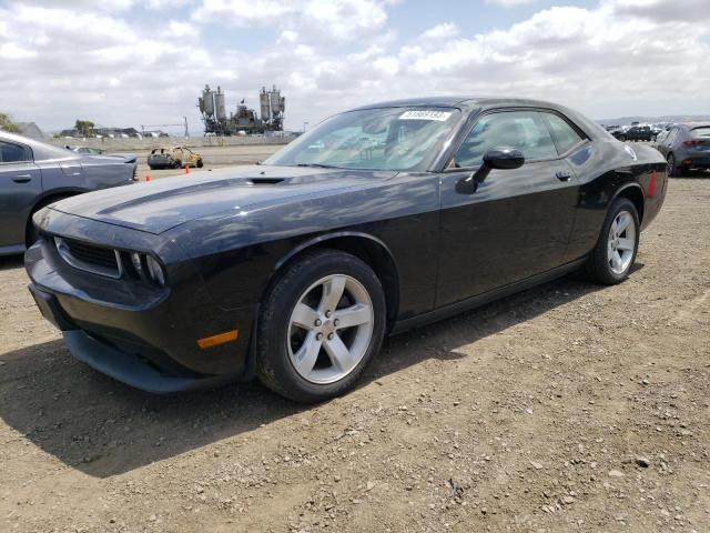 2C3CDYAG5EH257528 - 2014 DODGE CHALLENGER SXT BLACK photo 1