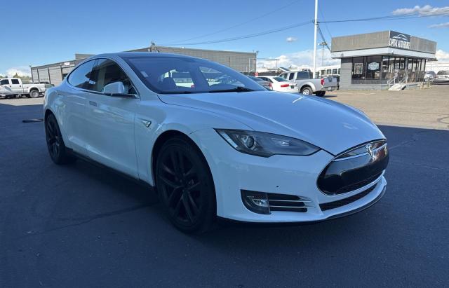 5YJSA1CN3DFP27546 - 2013 TESLA MODEL S WHITE photo 1