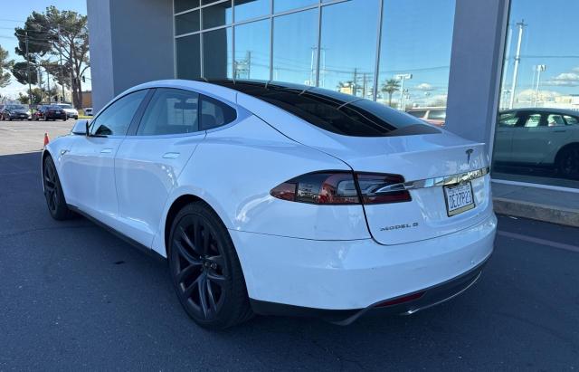 5YJSA1CN3DFP27546 - 2013 TESLA MODEL S WHITE photo 3