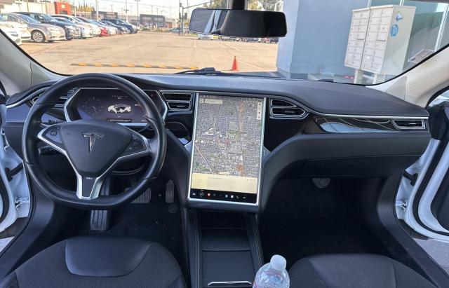 5YJSA1CN3DFP27546 - 2013 TESLA MODEL S WHITE photo 9