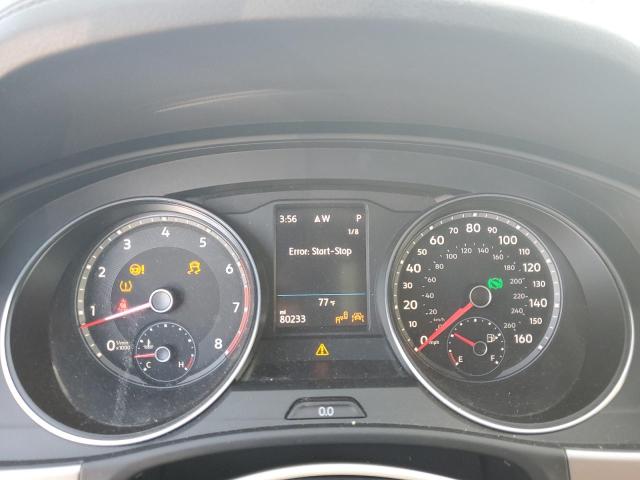 1V26E2CA2LC231902 - 2020 VOLKSWAGEN ATLAS CROS SE SILVER photo 9