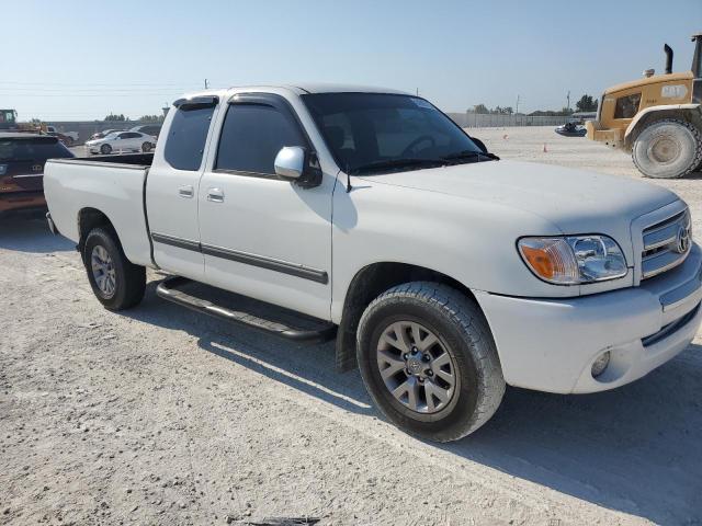 5TBRT34145S457054 - 2005 TOYOTA TUNDRA ACCESS CAB SR5 WHITE photo 4