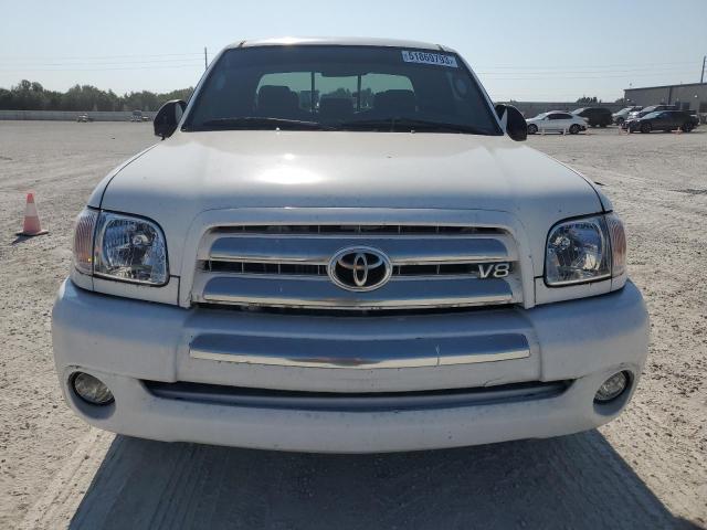 5TBRT34145S457054 - 2005 TOYOTA TUNDRA ACCESS CAB SR5 WHITE photo 5