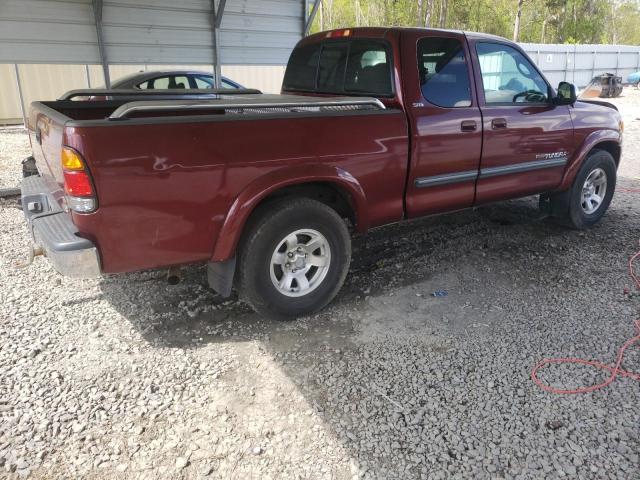 5TBRT341X3S427473 - 2003 TOYOTA TUNDRA ACCESS CAB SR5 RED photo 3