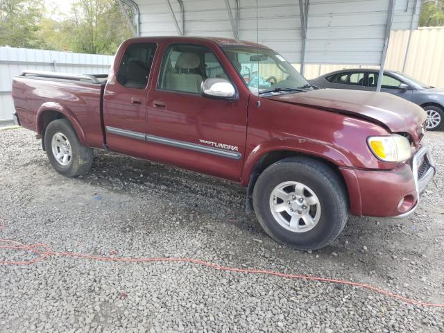 5TBRT341X3S427473 - 2003 TOYOTA TUNDRA ACCESS CAB SR5 RED photo 4