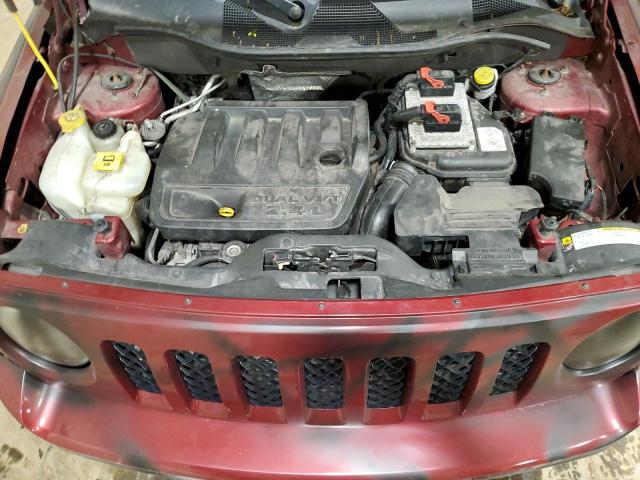 1C4NJRFB6CD588161 - 2012 JEEP PATRIOT LATITUDE RED photo 11