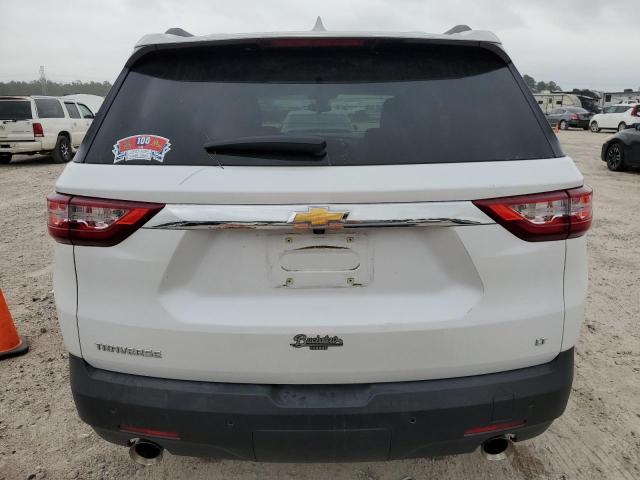 1GNERGKW3LJ277611 - 2020 CHEVROLET TRAVERSE LT WHITE photo 6