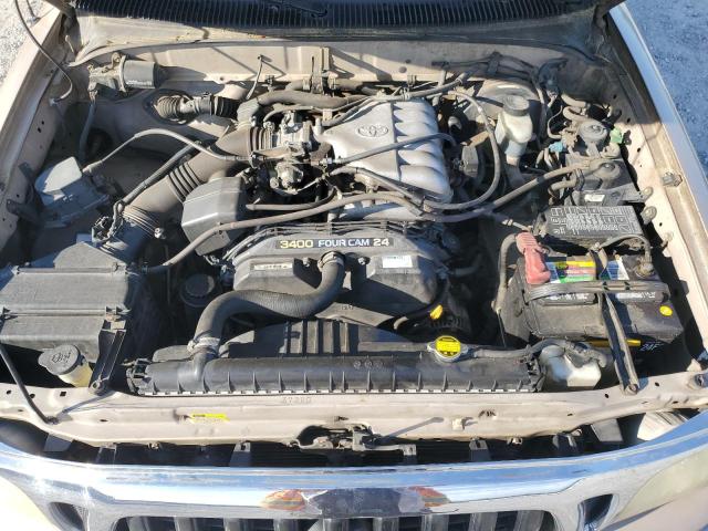 5TEGN92N11Z765944 - 2001 TOYOTA TACOMA DOUBLE CAB PRERUNNER BEIGE photo 11