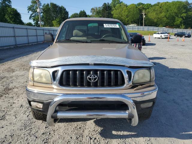 5TEGN92N11Z765944 - 2001 TOYOTA TACOMA DOUBLE CAB PRERUNNER BEIGE photo 5