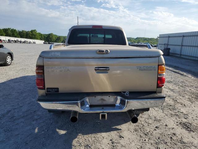 5TEGN92N11Z765944 - 2001 TOYOTA TACOMA DOUBLE CAB PRERUNNER BEIGE photo 6