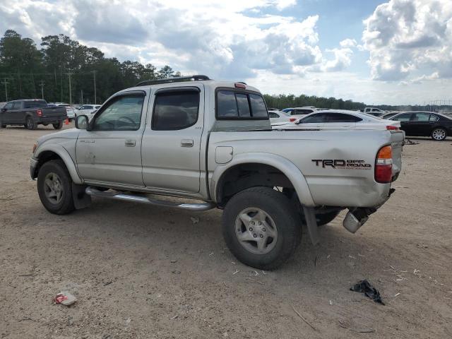 5TEGN92N72Z007477 - 2002 TOYOTA TACOMA DOUBLE CAB PRERUNNER SILVER photo 2