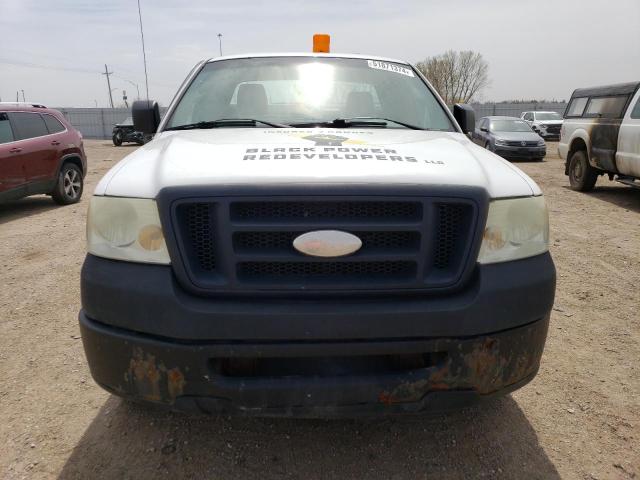 1FTRF12248KD37734 - 2008 FORD F150 WHITE photo 5