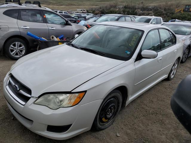 4S3BL616796218985 - 2009 SUBARU LEGACY 2.5I WHITE photo 1