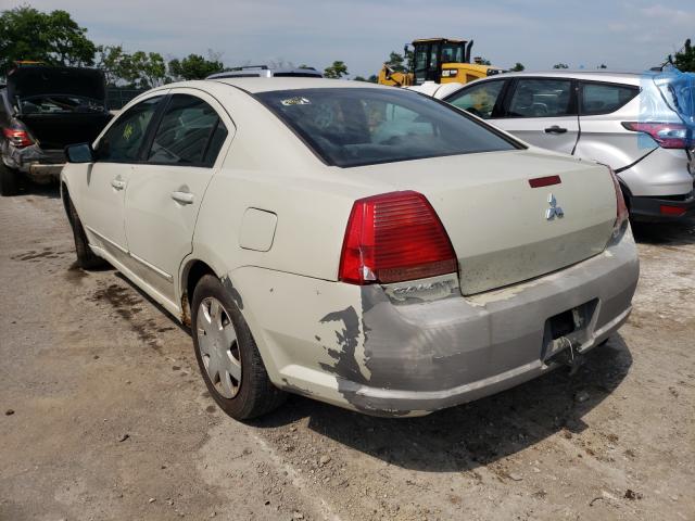 4A3AB36F34E100546 - 2004 MITSUBISHI GALANT ES MEDIUM WHITE photo 3