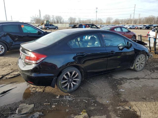 19XFB2F98FE027873 - 2015 HONDA CIVIC EXL BLACK photo 3