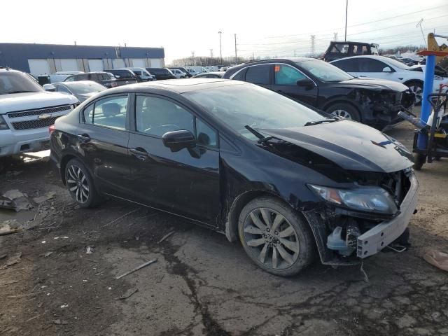 19XFB2F98FE027873 - 2015 HONDA CIVIC EXL BLACK photo 4