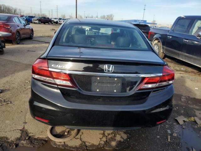 19XFB2F98FE027873 - 2015 HONDA CIVIC EXL BLACK photo 6