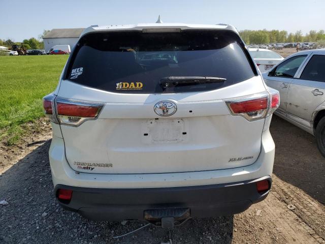 5TDJKRFH2FS223419 - 2015 TOYOTA HIGHLANDER XLE Ağ foto 6