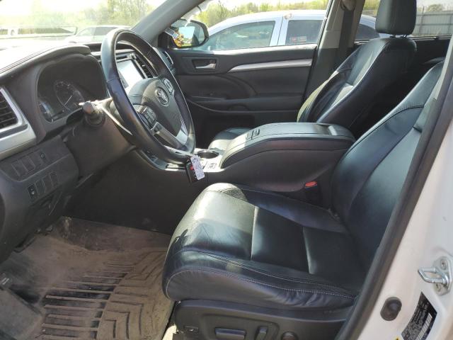 5TDJKRFH2FS223419 - 2015 TOYOTA HIGHLANDER XLE Ağ foto 7