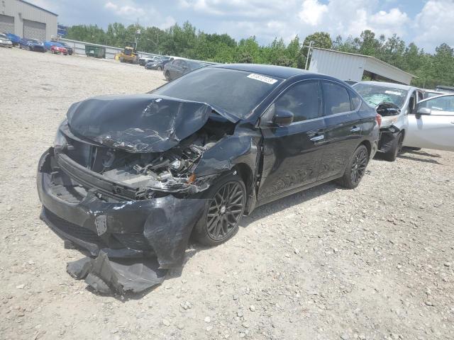 3N1AB7AP5HY238823 - 2017 NISSAN SENTRA S BLACK photo 1