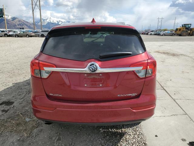 LRBFXDSAXHD051219 - 2017 BUICK ENVISION ESSENCE Կարմիր լուսանկար 6
