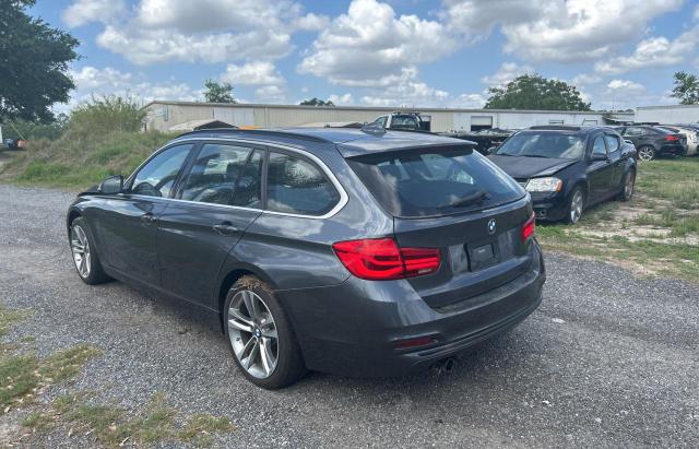 WBA8K3C38HA022948 - 2017 BMW 330 XI Сірий фото 3